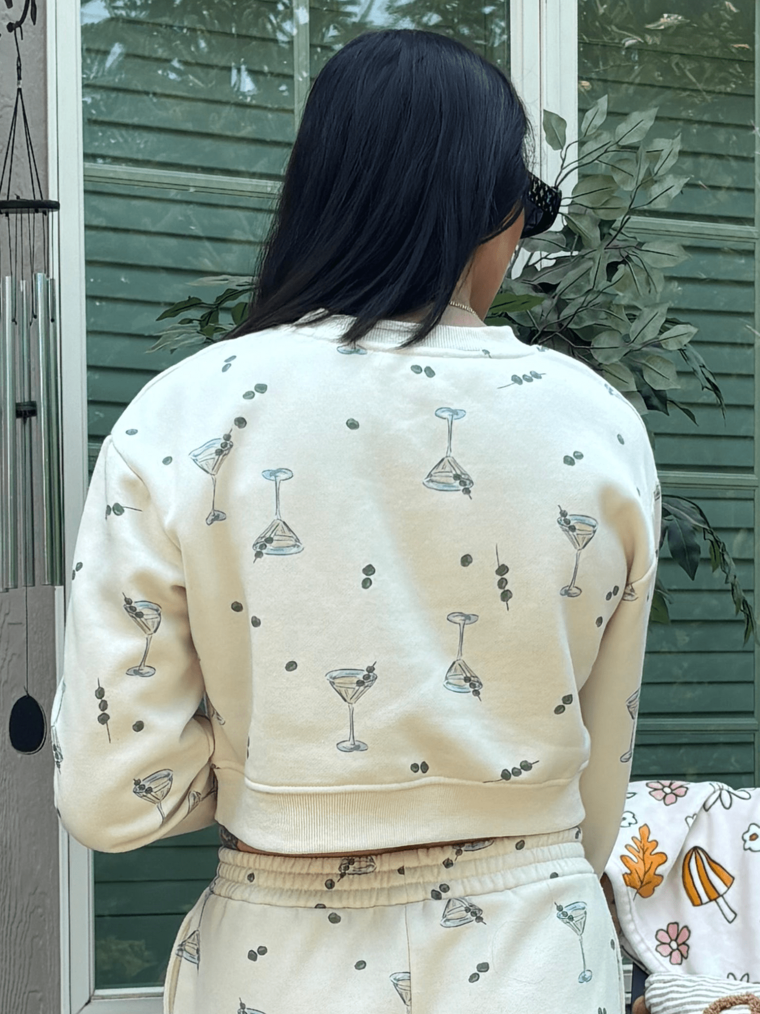 Billie Martini Sweatshirt - Intimate Whispers