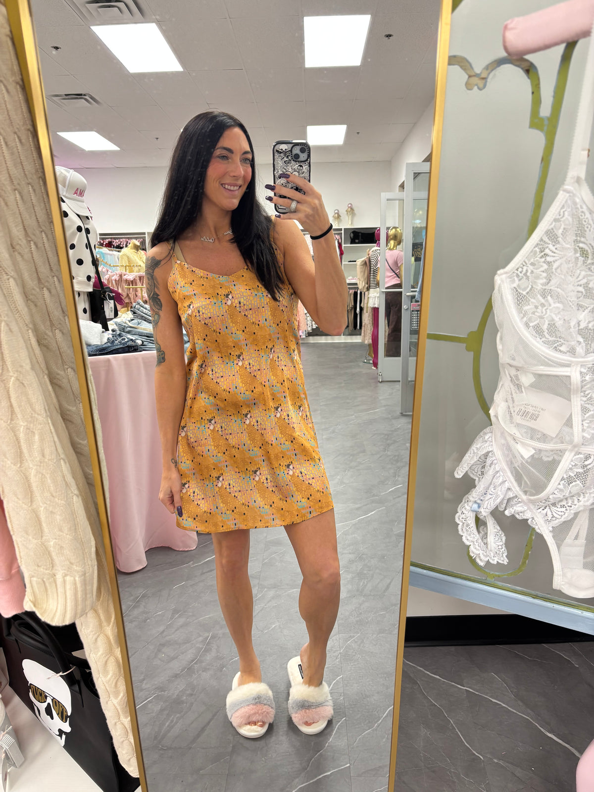 Matice Stars Gold Nightgown