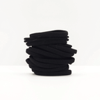 Eco-Friendly Nylon Elastics 20pc set - Black - Intimate Whispers