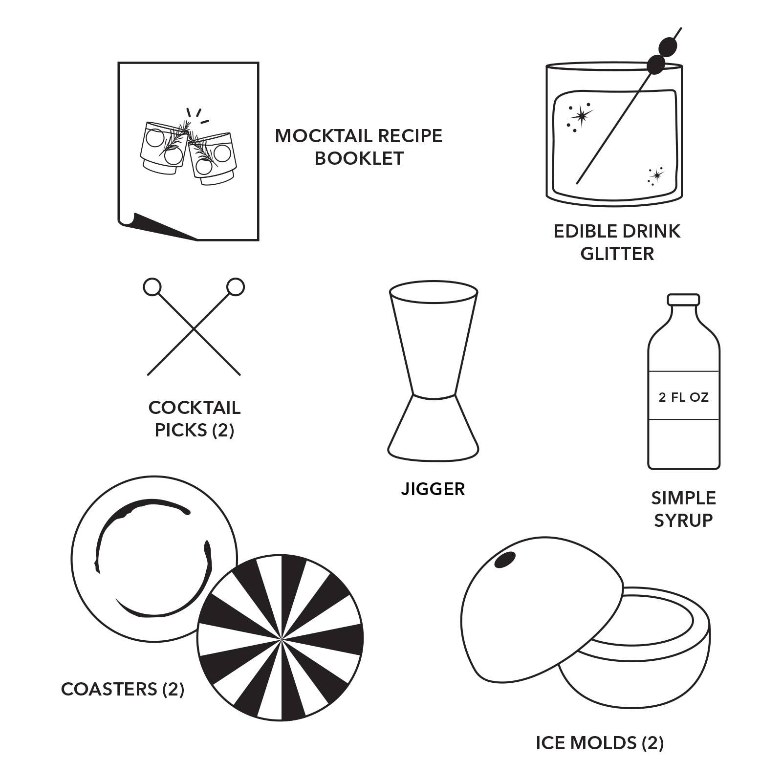 Merry Little Mocktail Kit - Intimate Whispers