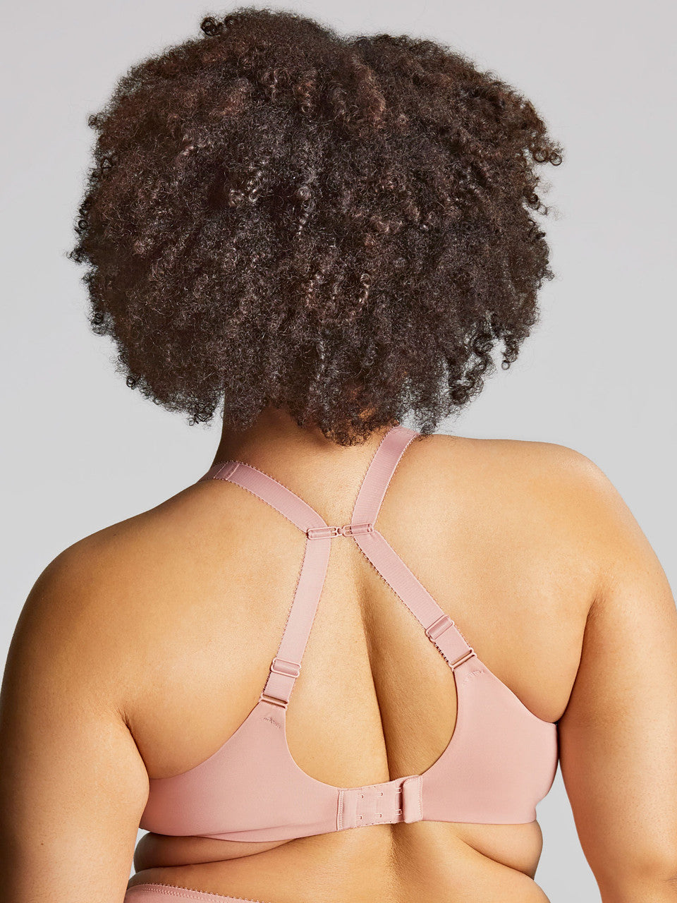 Roxie Plunge Bra - Misty Rose