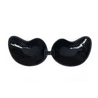 Women's Adhesive reusable sticky bra black back detail