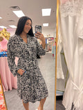 Bamboo Robe - Leopard Print - Intimate Whispers