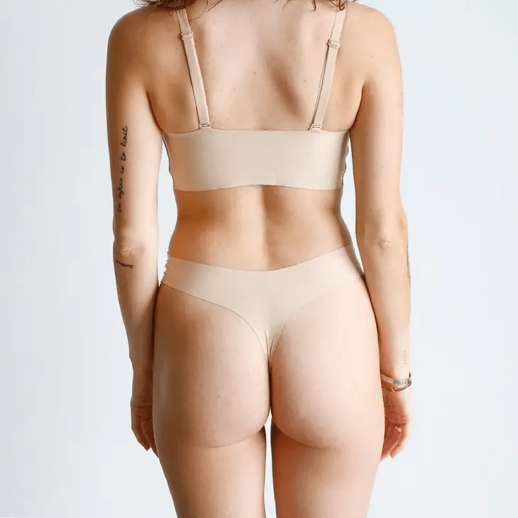 Signature Seamless Thong - Creme - Intimate Whispers