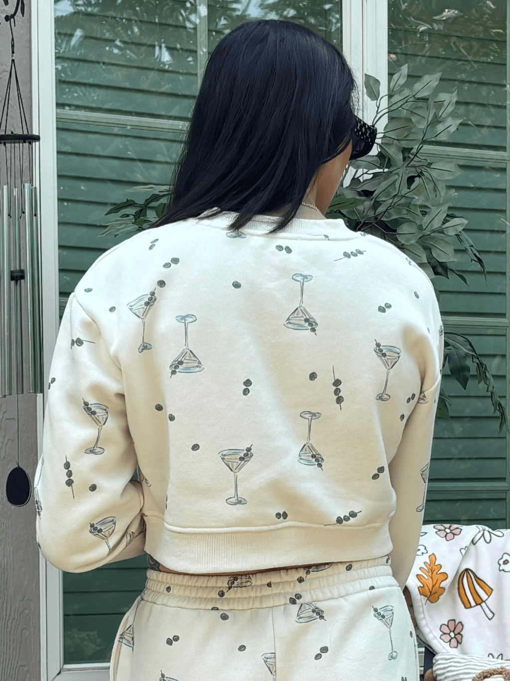 Billie Martini Sweatshirt - Intimate Whispers