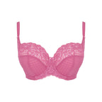 Women's Panache Envy fuchsia pink bra flat lay