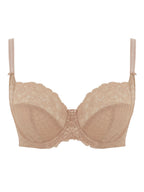 Women's Panache honey beige envy bra front flat lay