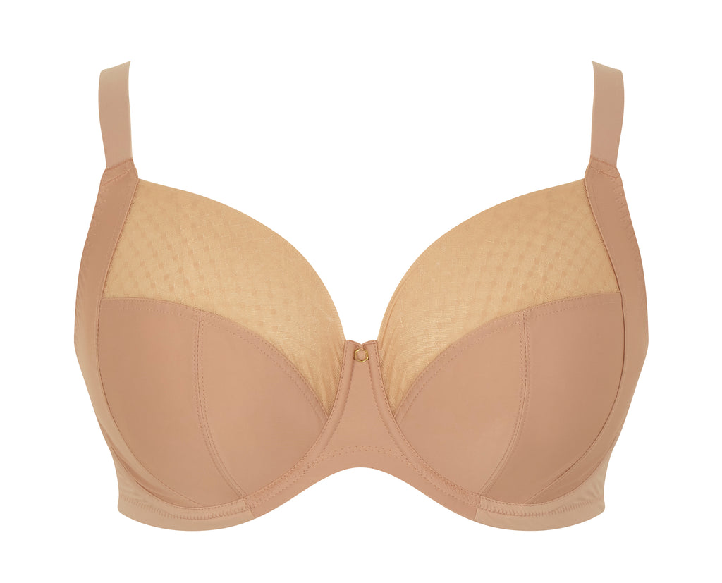 Women's Panache nude hazel full cup bra on model front