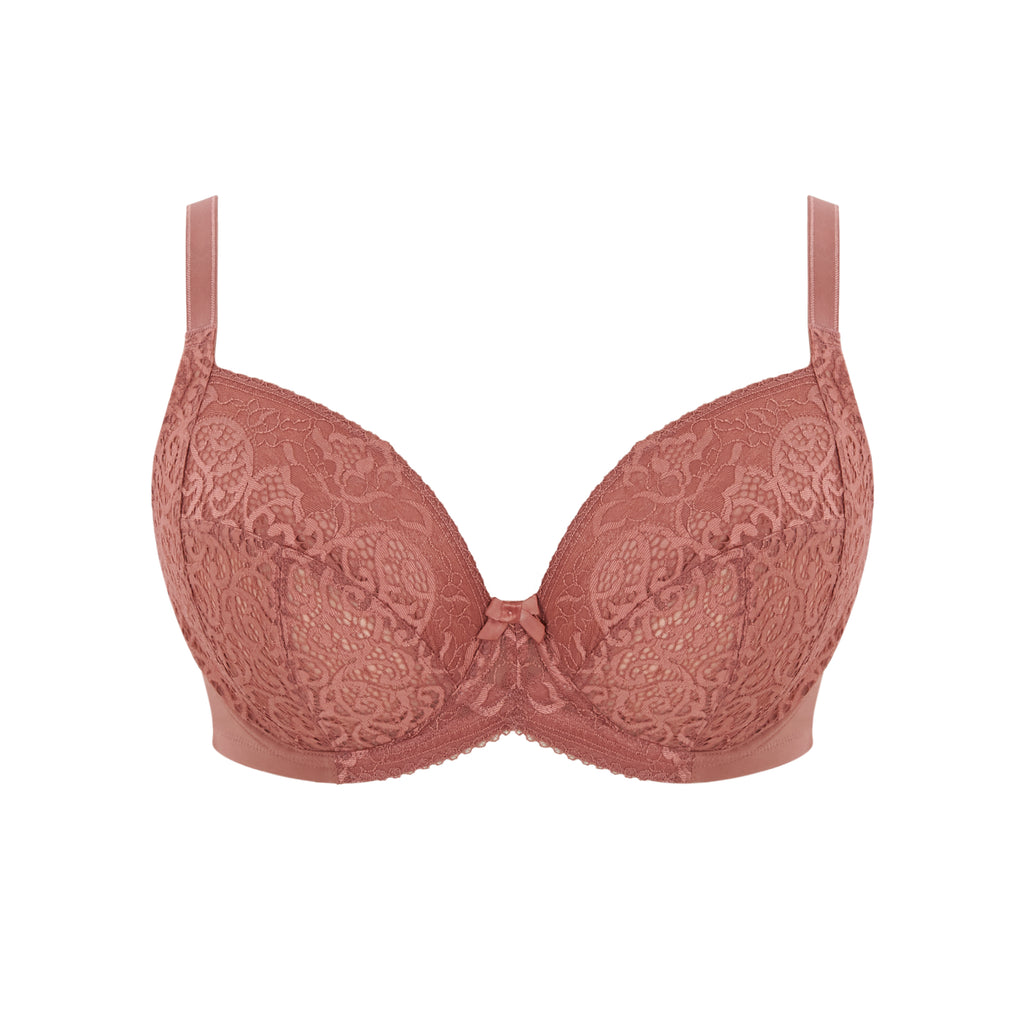 Women's Panache Estel bra in rose gold flat lay