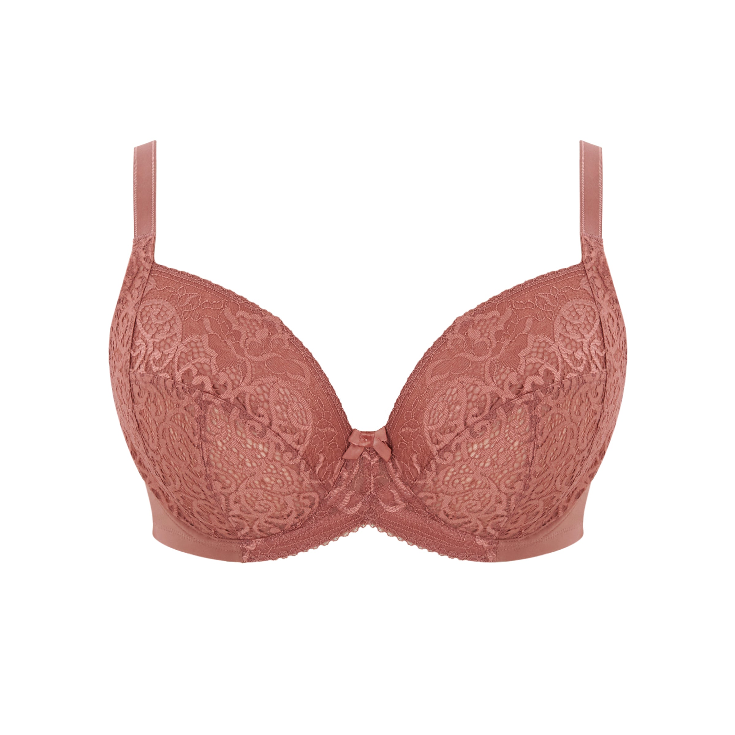 Women's Panache Estel bra in rose gold flat lay