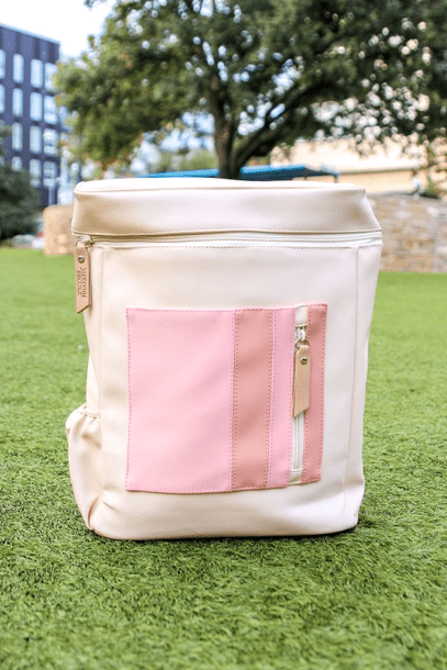 Blaze Backpack - Tan/Mauve - Intimate Whispers