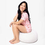 Take A Bow Bamboo Women's Pajama Short Set - Intimate Whispers