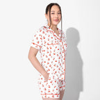 Cherry On Top Bamboo Pajama Short Set - Intimate Whispers