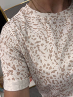 Pin In It Leopard Loungewear Set - Intimate Whispers