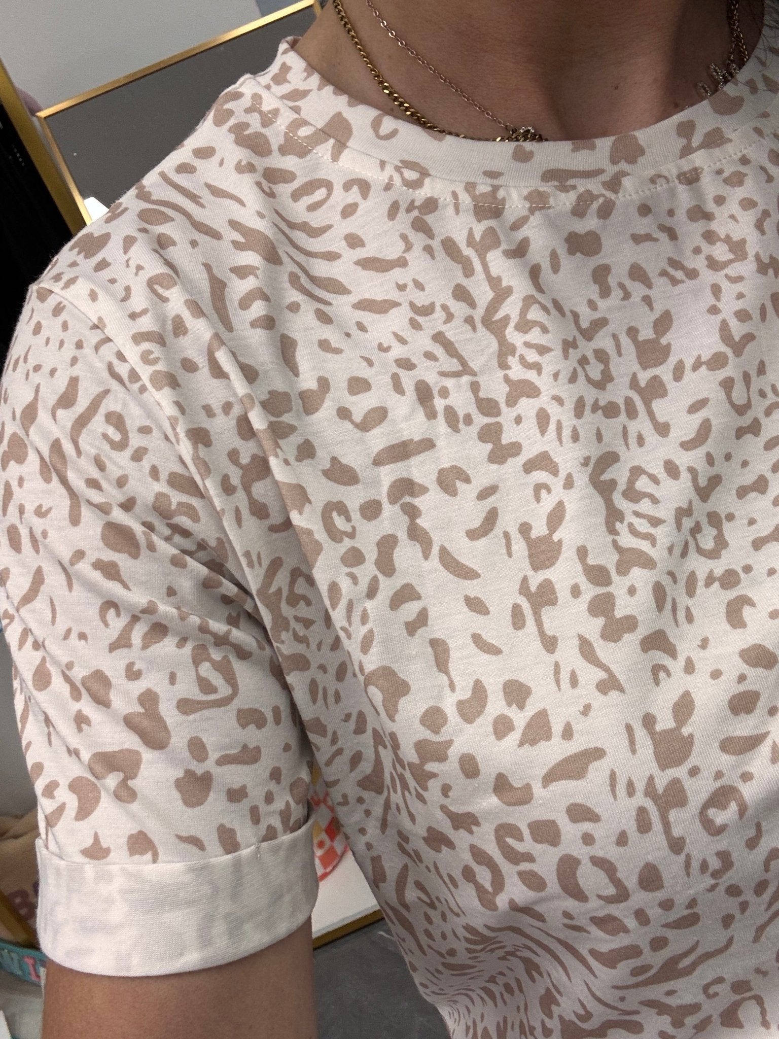 Pin In It Leopard Loungewear Set - Intimate Whispers