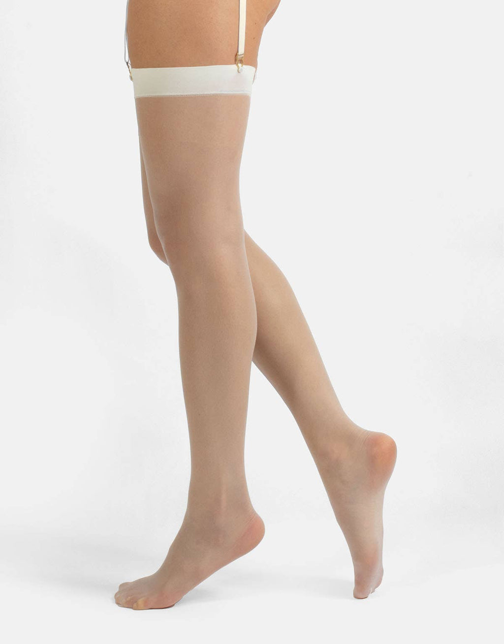 Sheer Stocking - White - Intimate Whispers