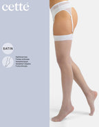 Sheer Stocking - White - Intimate Whispers