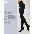 Thermal Tights with Warm Fleece-Black - Intimate Whispers