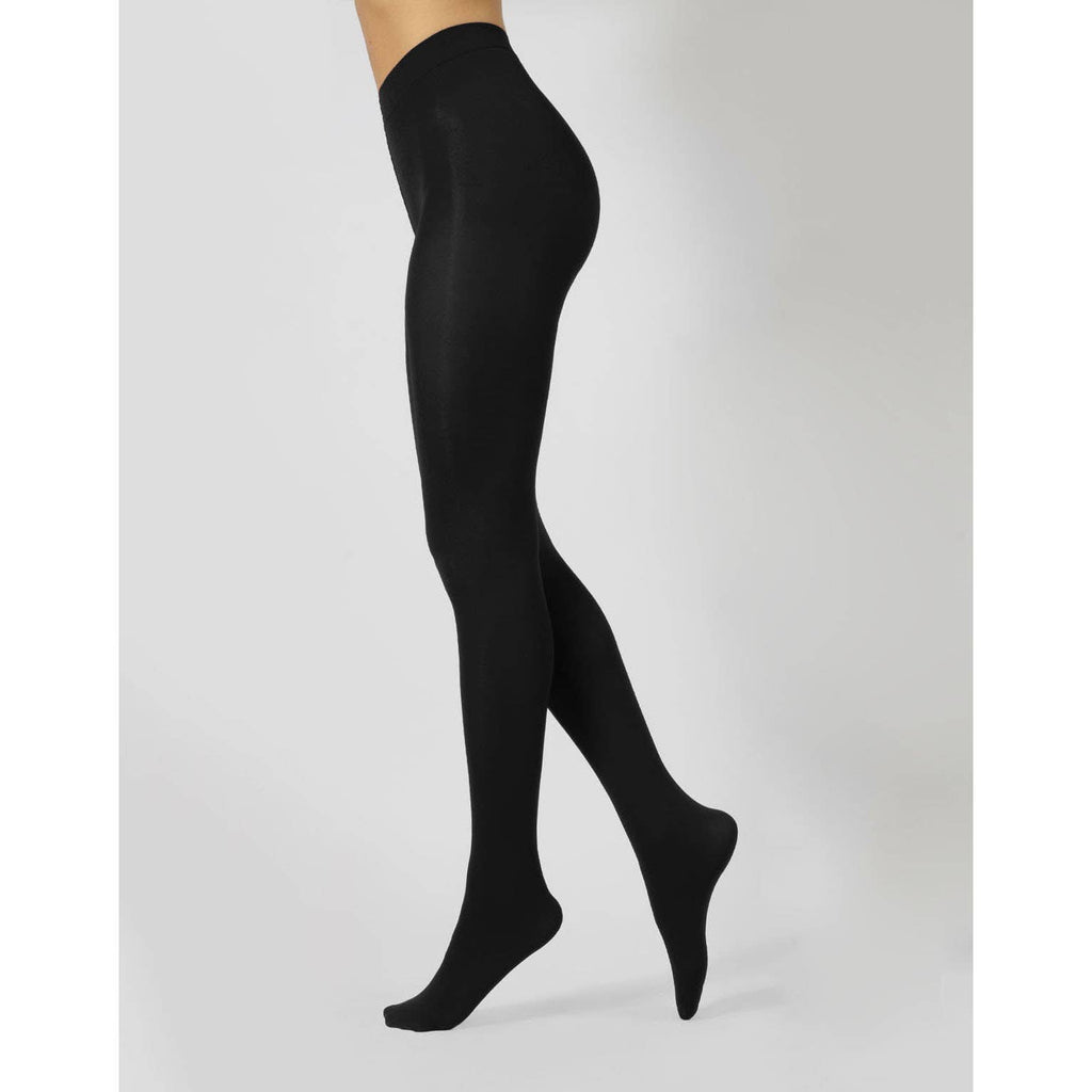 Thermal Tights with Warm Fleece-Black