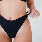 Signature Seamless Thong - Onyx - Intimate Whispers
