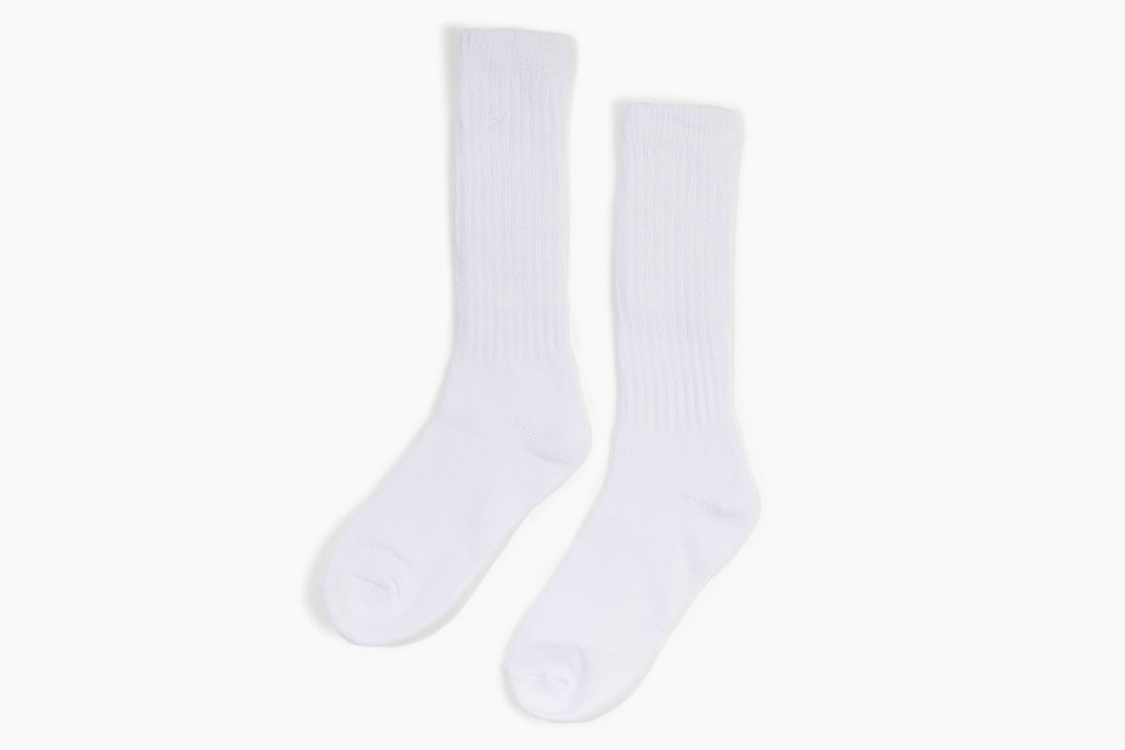 Slouchy Socks White