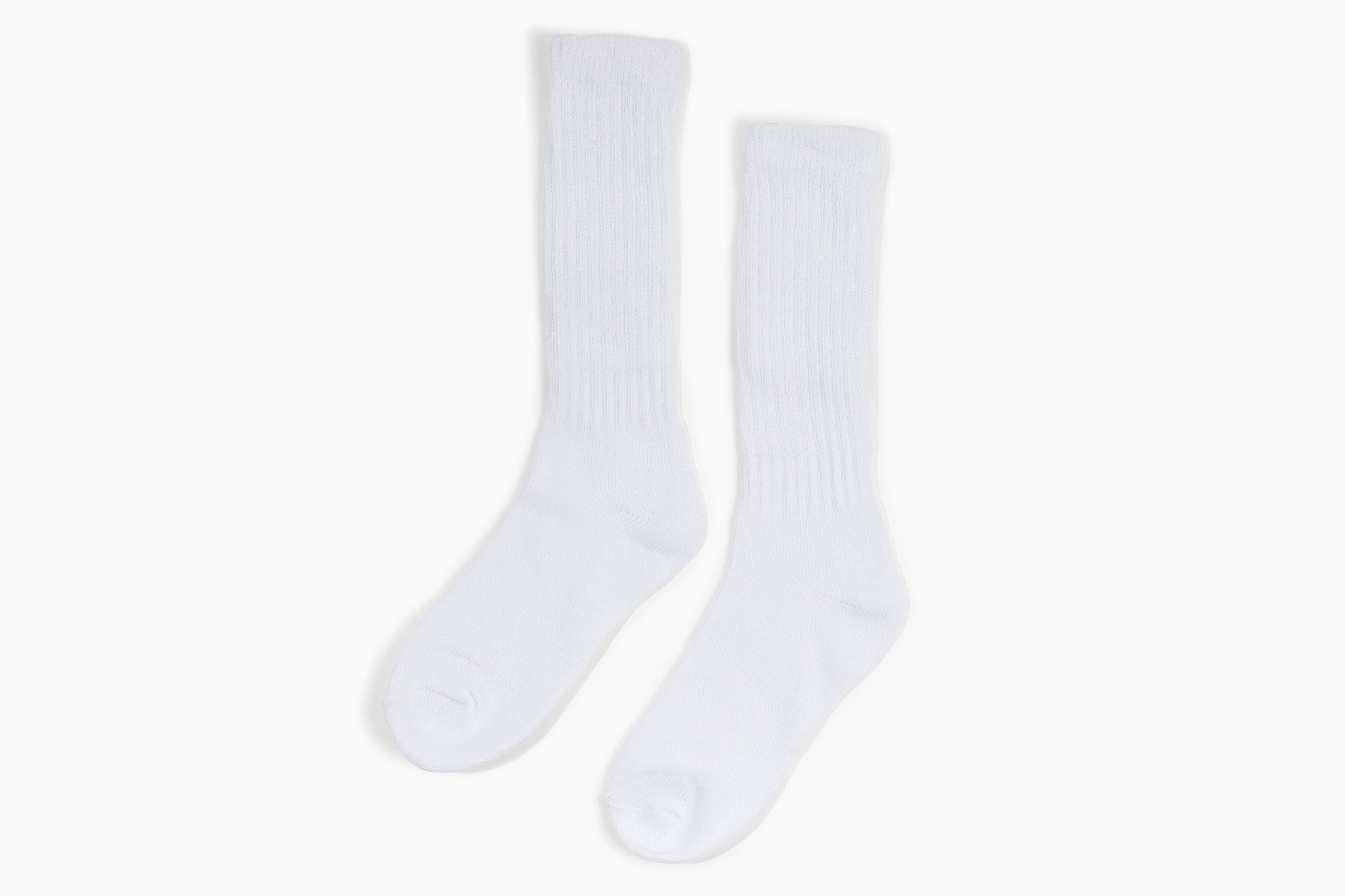 Slouchy Socks White