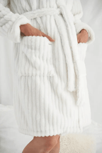 Cloud Robe in Cream - Intimate Whispers