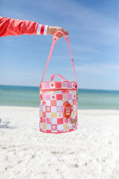 Soft Cooler - No Bad Days (Checkered)