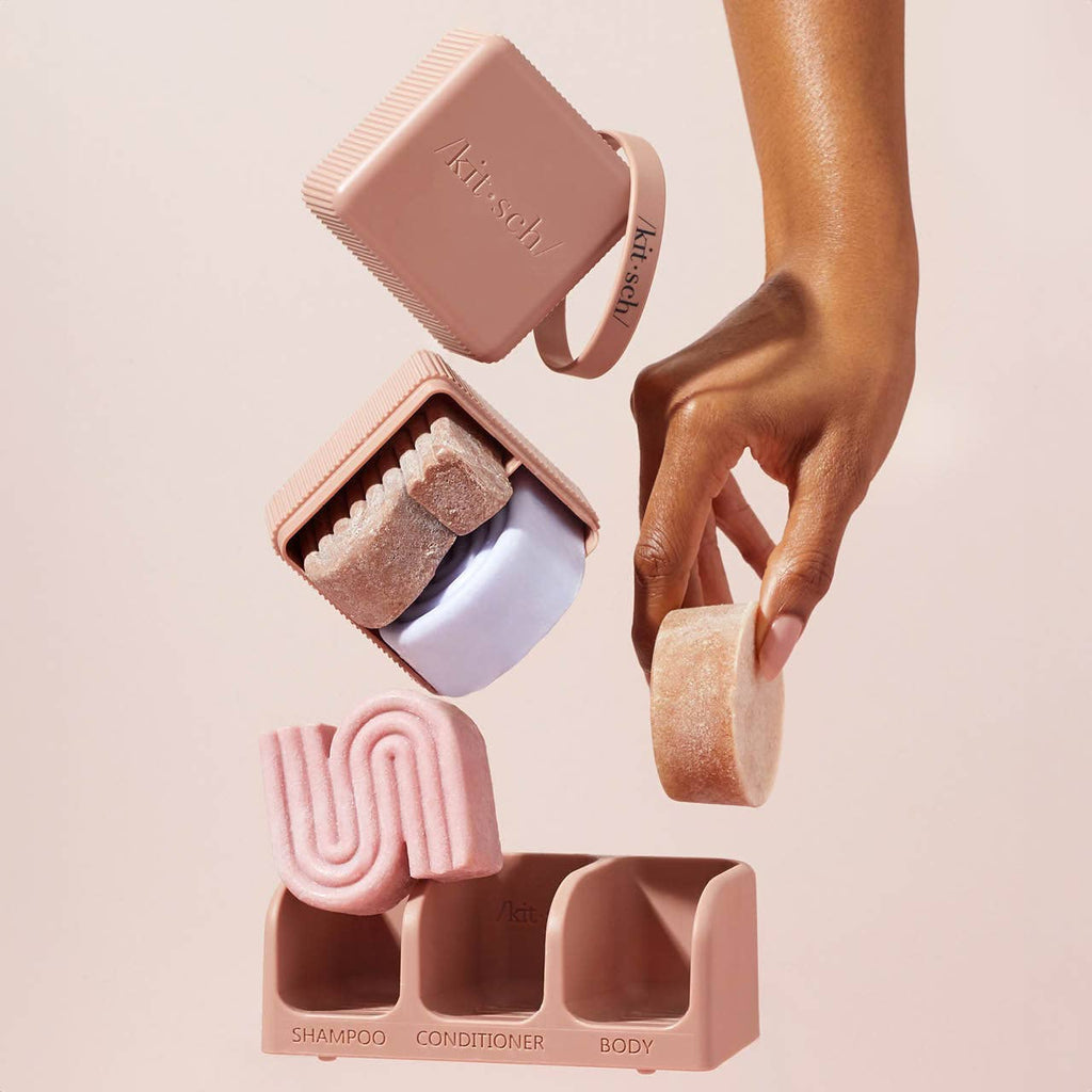 Self-draining Soap Dish