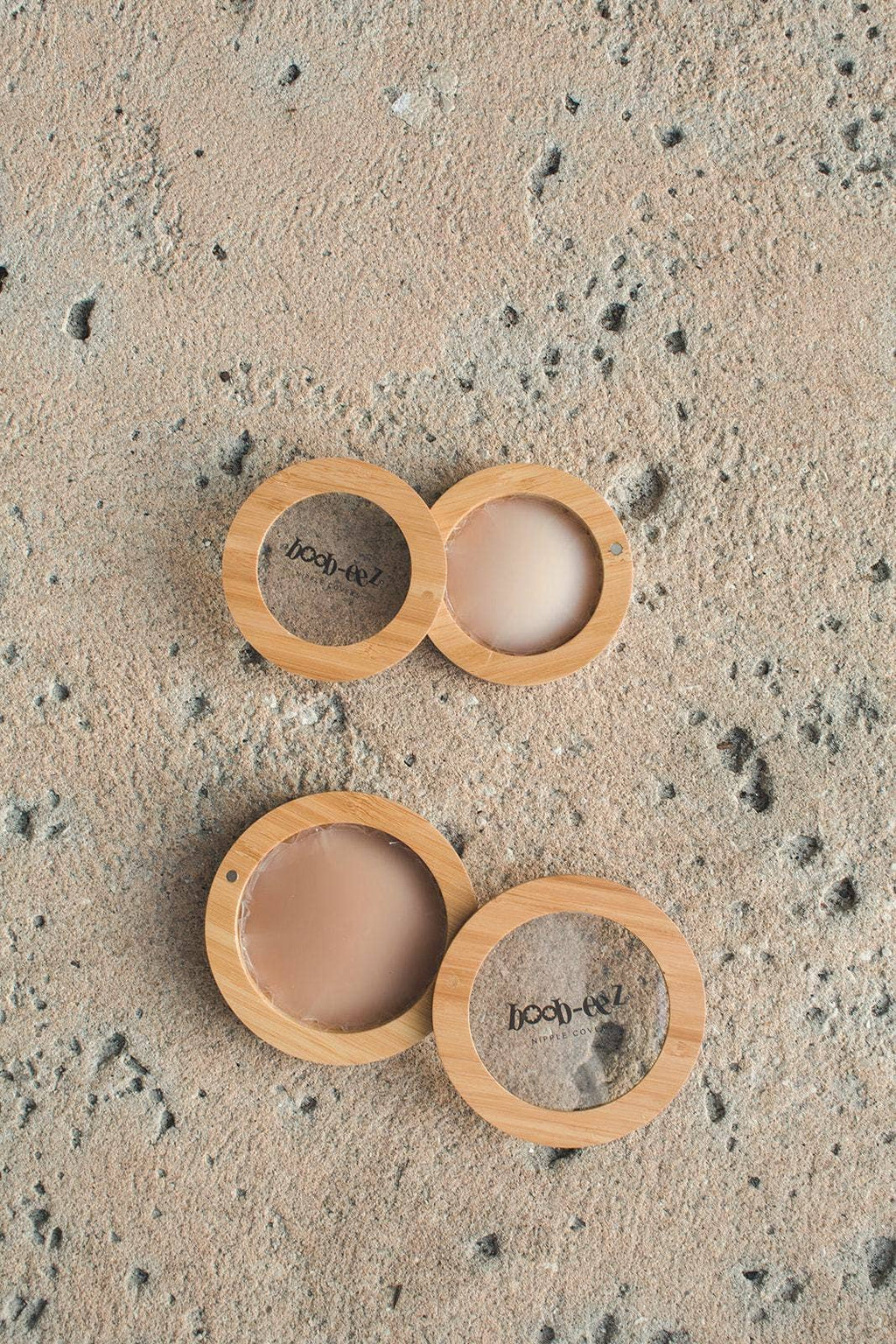 Nipple Covers + Bamboo Compact: Medium Tint
