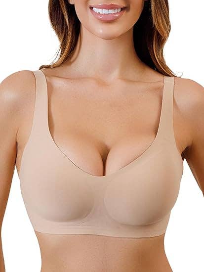 Seamless Bras Beige