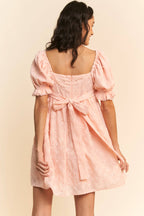 Flower Mini Dress