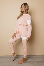 Kellan Striped Sweatpants Set - Intimate Whispers