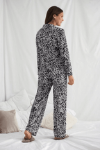 Bamboo PJ Set - Leopard Print - Intimate Whispers