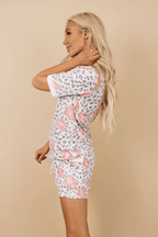 Halle Storm Lip Leopard Loungewear Set - Intimate Whispers