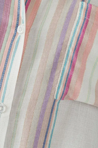 Maeve Button Down - Pink Multi