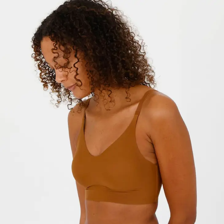 Signature Seamless Bra - Rich