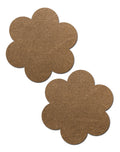 Daisy: Honey Suede Nipple Pasties - Intimate Whispers