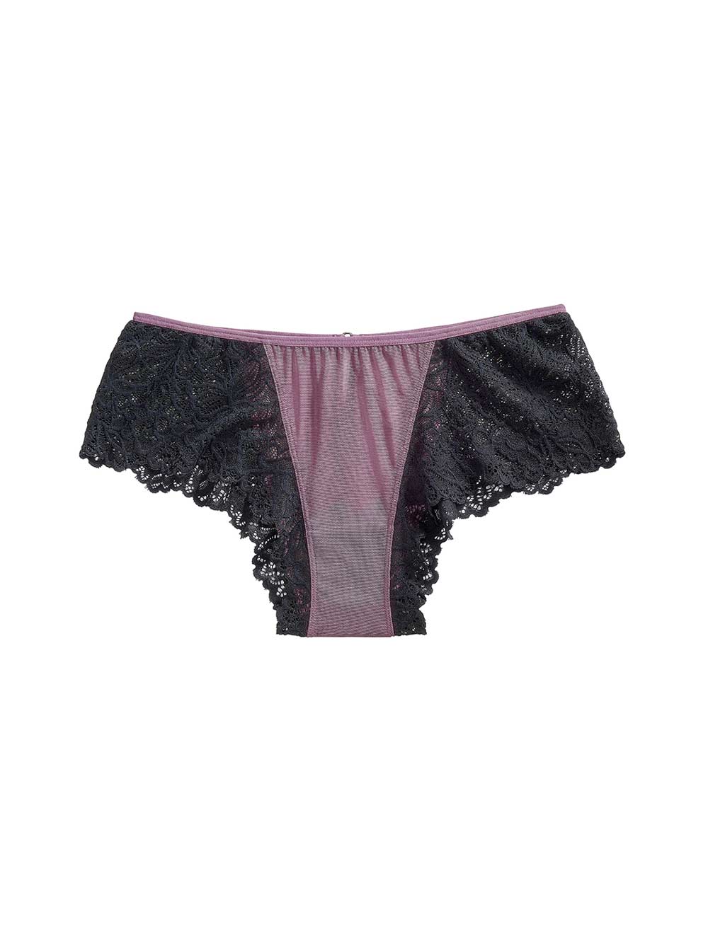 Arielle Panty- Mauve/Black - Intimate Whispers