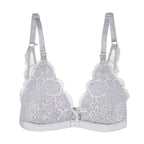 Women's nursing maternity bralette flat lay