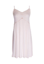 Bamboo Lace Nightie - Powder Puff - Intimate Whispers