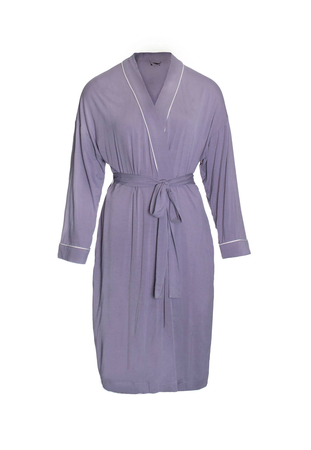Bamboo Kimono Robe Lavender - Intimate Whispers