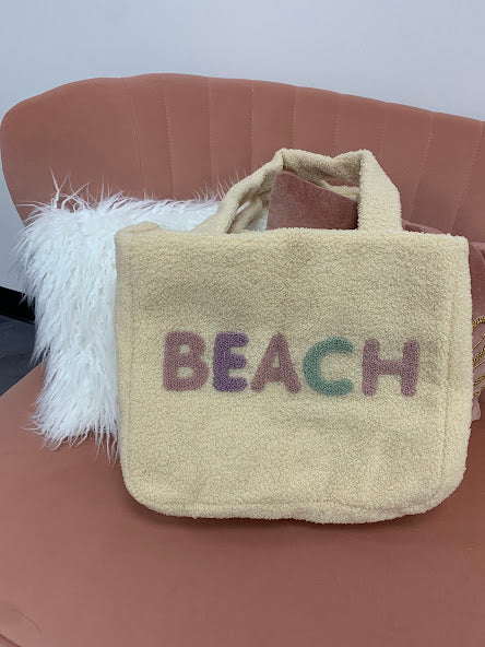 Fuzzy Beach Bag