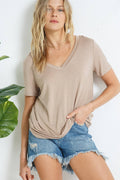 Classic V Neck T-Shirt - COCO