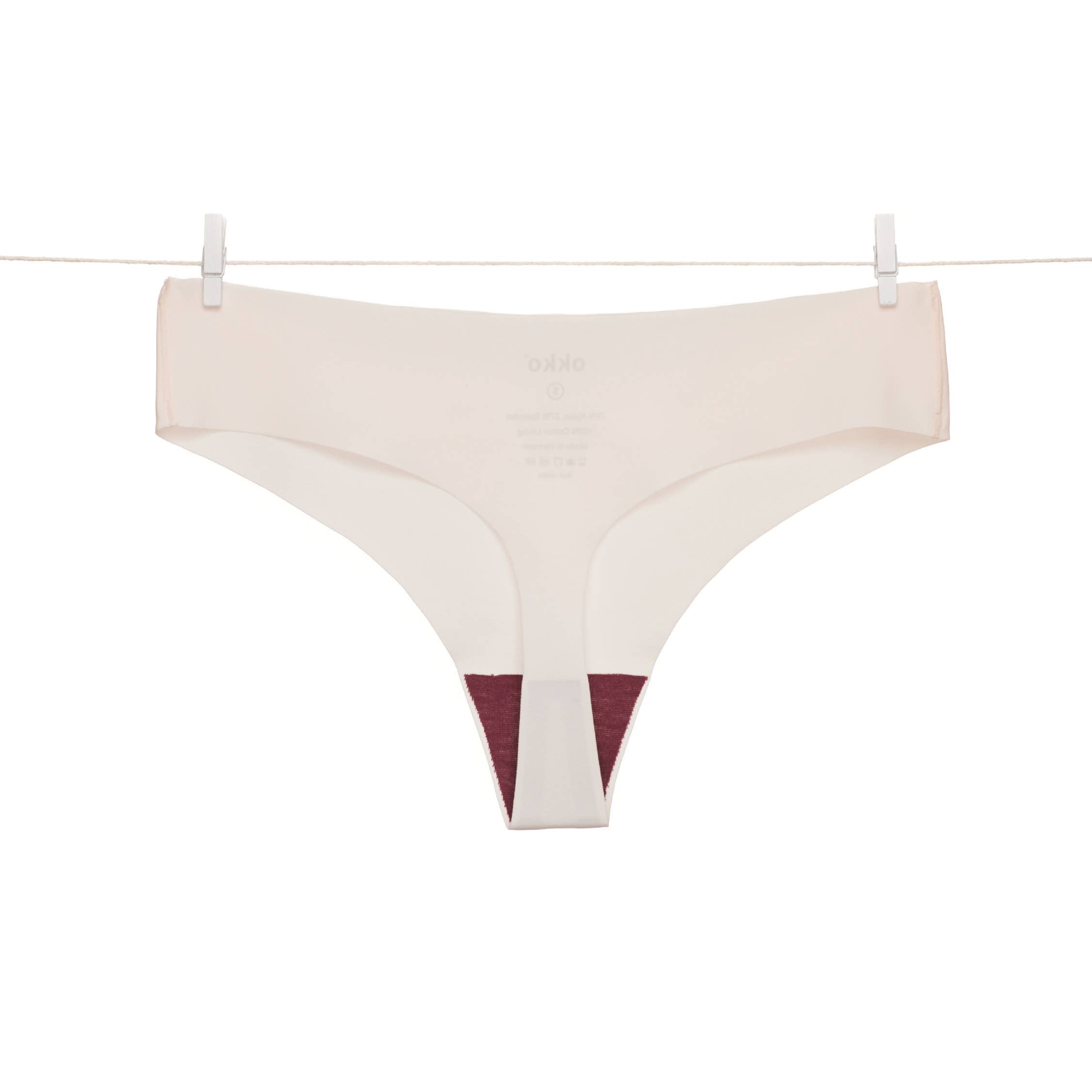 Signature Seamless Thong - Blush