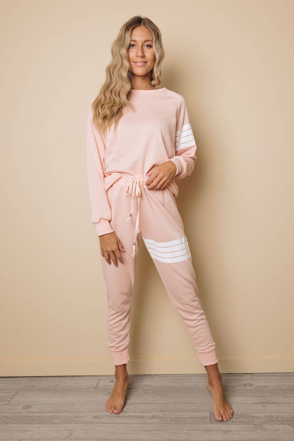 Kellan Striped Sweatpants Set